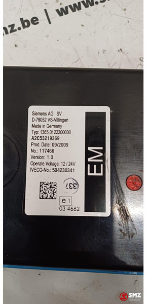 Iveco Occ ECU EM regeleenheid Iveco - Upravljačka jedinica za Kamion: slika 4 Iveco Occ ECU EM regeleenheid Iveco - Upravljačka jedinica za Kamion: slika 4