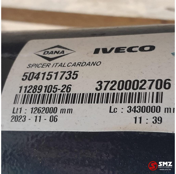 Polosovina za Kamion Iveco Occ set cardanassen Iveco: slika 6