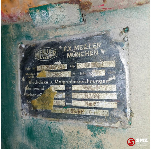 Meiller Occ Kipbak Meiller 11m³ - Promenjivo telo istovarivača: slika 4 Meiller Occ Kipbak Meiller 11m³ - Promenjivo telo istovarivača: slika 4