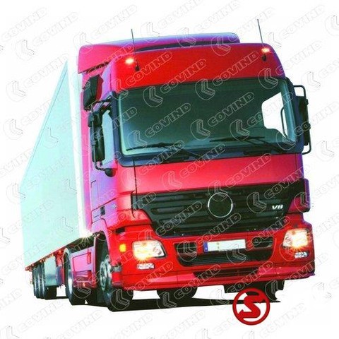 Mercedes-Benz Bumper plastic actros mp2 links - Kabina i enterijer za Kamion: slika 3 Mercedes-Benz Bumper plastic actros mp2 links - Kabina i enterijer za Kamion: slika 3