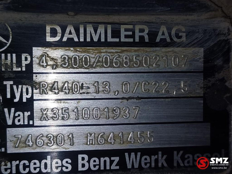 Mercedes-Benz Occ differentiëel R440-13,0 / C22,5 i=4,3 Mercedes - Diferencijalna brzina za Kamion: slika 5 Mercedes-Benz Occ differentiëel R440-13,0 / C22,5 i=4,3 Mercedes - Diferencijalna brzina za Kamion: slika 5