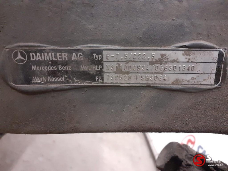 Mercedes-Benz Occ stuuras F-7,5/C22,5 Mercedes - Ram/ Šasija za Kamion: slika 5 Mercedes-Benz Occ stuuras F-7,5/C22,5 Mercedes - Ram/ Šasija za Kamion: slika 5