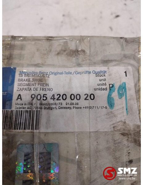 Mercedes-Benz Set voorste remblokken mercedes a9054200020 - Kočione pločice za Kamion: slika 2 Mercedes-Benz Set voorste remblokken mercedes a9054200020 - Kočione pločice za Kamion: slika 2
