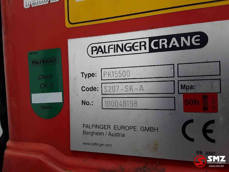 Platforma Palfinger Occ Autolaadkraan Palfinger PK15500: slika 6