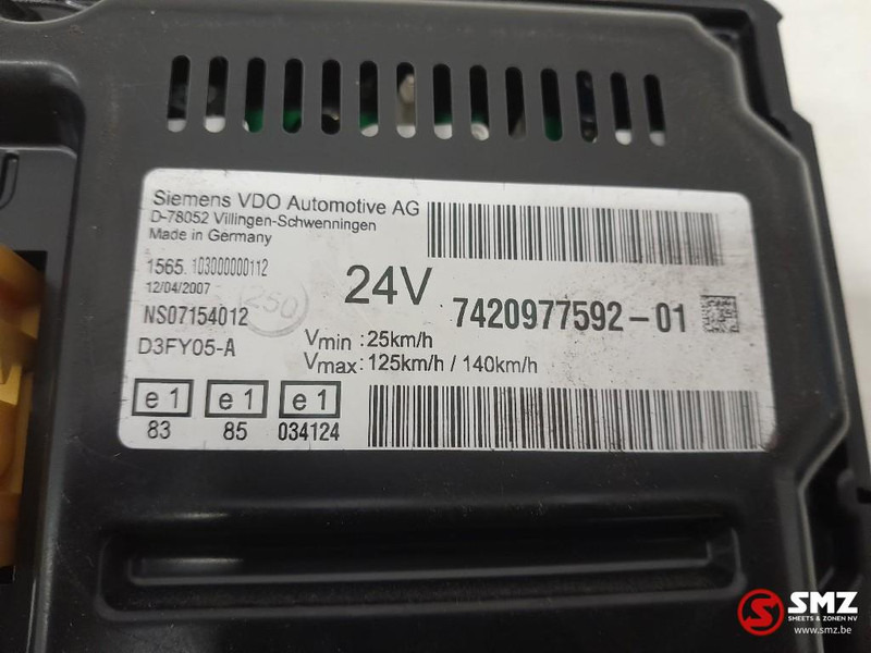 Renault Occ instrumentenpaneel Renault - Komandna tabla za Kamion: slika 5 Renault Occ instrumentenpaneel Renault - Komandna tabla za Kamion: slika 5