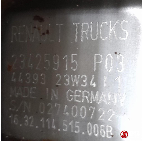 Renault Occ katalysator Euro 6 Renault - Katalizator za Kamion: slika 5 Renault Occ katalysator Euro 6 Renault - Katalizator za Kamion: slika 5