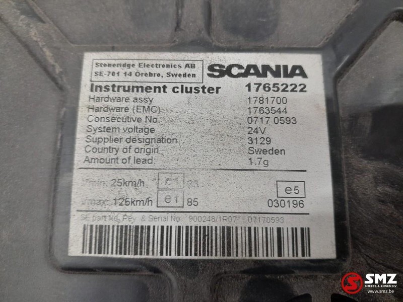 Kabina i enterijer za Kamion Scania Occ instrumentenpaneel Scania R-serie 1781708+1765: slika 7