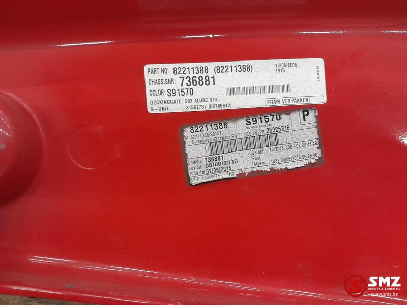 Volvo Occ cabinespoiler rechtsboven Volvo - Aerodinamika/ Spojler za Kamion: slika 5 Volvo Occ cabinespoiler rechtsboven Volvo - Aerodinamika/ Spojler za Kamion: slika 5