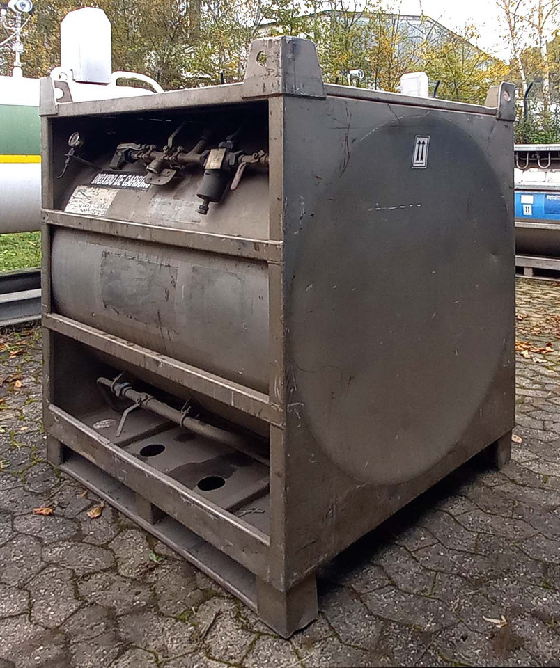 AGA CRYO Gas pallet tank used for oxygen LOX argon LAR nitrogen vessel N2O, CO2, O2, N2 - Tank kontejner: slika 2 AGA CRYO Gas pallet tank used for oxygen LOX argon LAR nitrogen vessel N2O, CO2, O2, N2 - Tank kontejner: slika 2