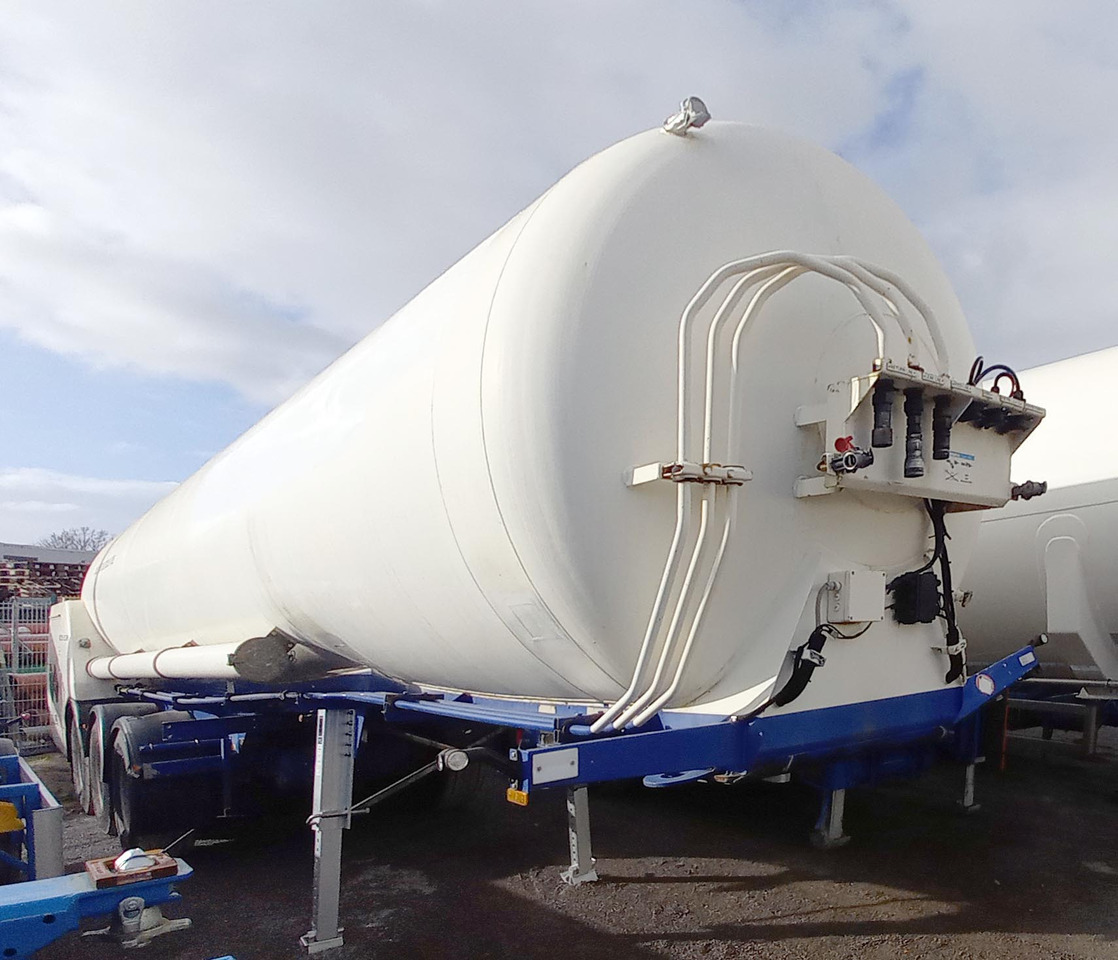 AGA Cryo Gas tank semi-trailer cryogenic used for nitrogen, argon, oxygen, LIN, LOX, LAR. - Poluprikolica cisterna: slika 1 AGA Cryo Gas tank semi-trailer cryogenic used for nitrogen, argon, oxygen, LIN, LOX, LAR. - Poluprikolica cisterna: slika 1