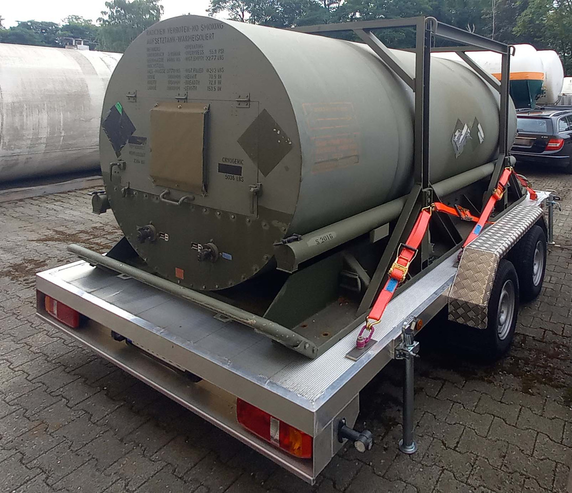 CRYOBASE Gas tank cryogenic trailer used for nitrogen, oxygen, argon - Prikolica cisterna: slika 4 CRYOBASE Gas tank cryogenic trailer used for nitrogen, oxygen, argon - Prikolica cisterna: slika 4