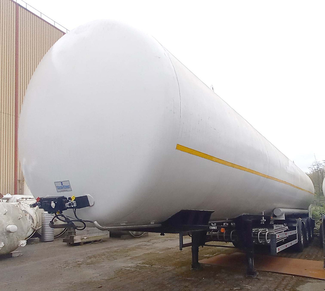 Cryocan Gas tank cryogenic semi-trailer used for LNG Methane - Poluprikolica cisterna: slika 1 Cryocan Gas tank cryogenic semi-trailer used for LNG Methane - Poluprikolica cisterna: slika 1