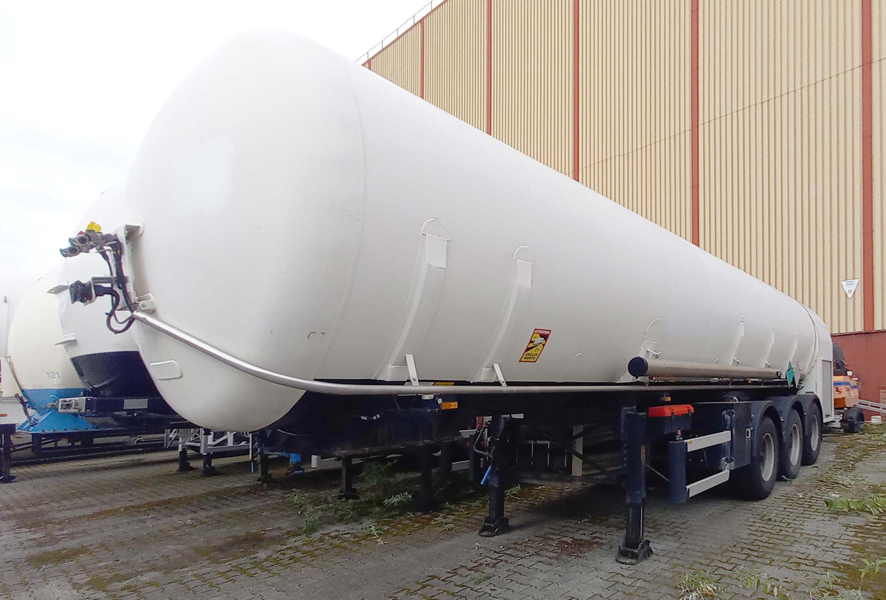 GOFA Gas tank semi-trailer cryogenic used for nitrogen, argon, oxygen, LIN, LOX, LAR - Poluprikolica cisterna: slika 2 GOFA Gas tank semi-trailer cryogenic used for nitrogen, argon, oxygen, LIN, LOX, LAR - Poluprikolica cisterna: slika 2