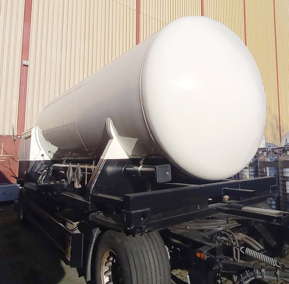 GOFA Gas tank trailer cryogenic used for oxygen, nitrogen, argon, gas. - Poluprikolica cisterna: slika 3 GOFA Gas tank trailer cryogenic used for oxygen, nitrogen, argon, gas. - Poluprikolica cisterna: slika 3