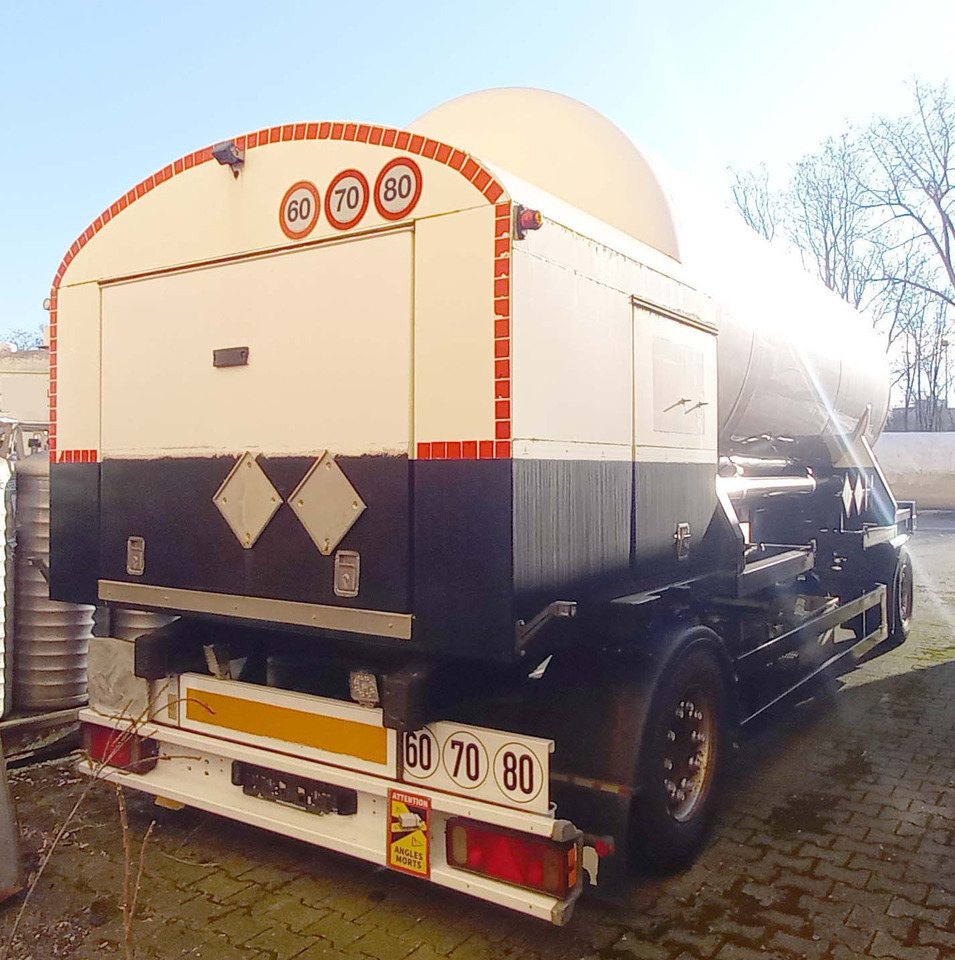 GOFA Gas tank trailer cryogenic used for oxygen, nitrogen, argon, gas. - Poluprikolica cisterna: slika 5 GOFA Gas tank trailer cryogenic used for oxygen, nitrogen, argon, gas. - Poluprikolica cisterna: slika 5