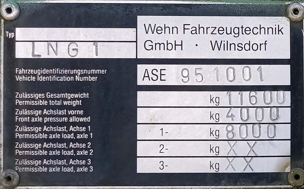 Poluprikolica cisterna Messer Griesheim Gas tank semi-trailer used for LNG/CNG mobile filling station Methan Gas Cryogenic: slika 24 Poluprikolica cisterna Messer Griesheim Gas tank semi-trailer used for LNG/CNG mobile filling station Methan Gas Cryogenic: slika 24