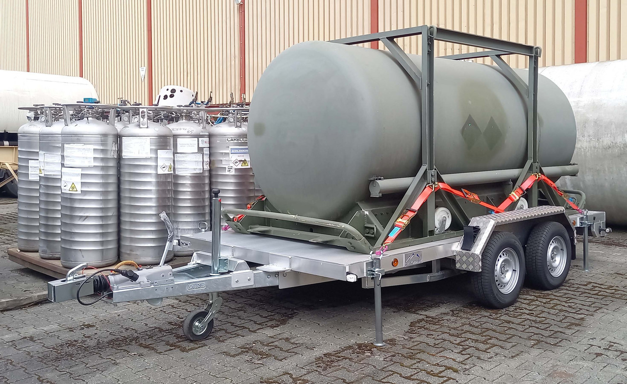 New Aurepa ADR Trailer tank nitrogen, oxygen, argon, gas, cryogenics CRYOBASE tanker - Prikolica cisterna: slika 1 New Aurepa ADR Trailer tank nitrogen, oxygen, argon, gas, cryogenics CRYOBASE tanker - Prikolica cisterna: slika 1