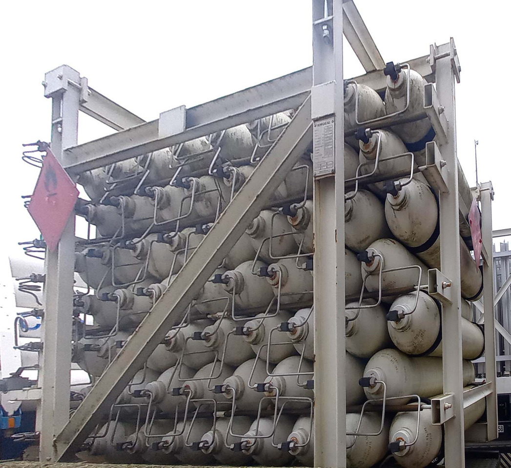 SAMRO Gas semi-trailer tube used for CNG Methane Erdgas 200 Bar - Prikolica: slika 3 SAMRO Gas semi-trailer tube used for CNG Methane Erdgas 200 Bar - Prikolica: slika 3