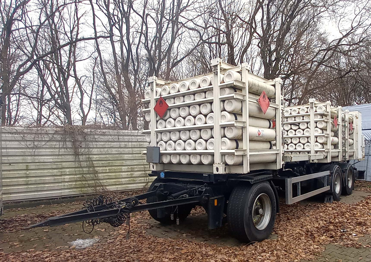 SAMRO Gas semi-trailer tube used for CNG Methane Erdgas 200 Bar - Prikolica: slika 1 SAMRO Gas semi-trailer tube used for CNG Methane Erdgas 200 Bar - Prikolica: slika 1