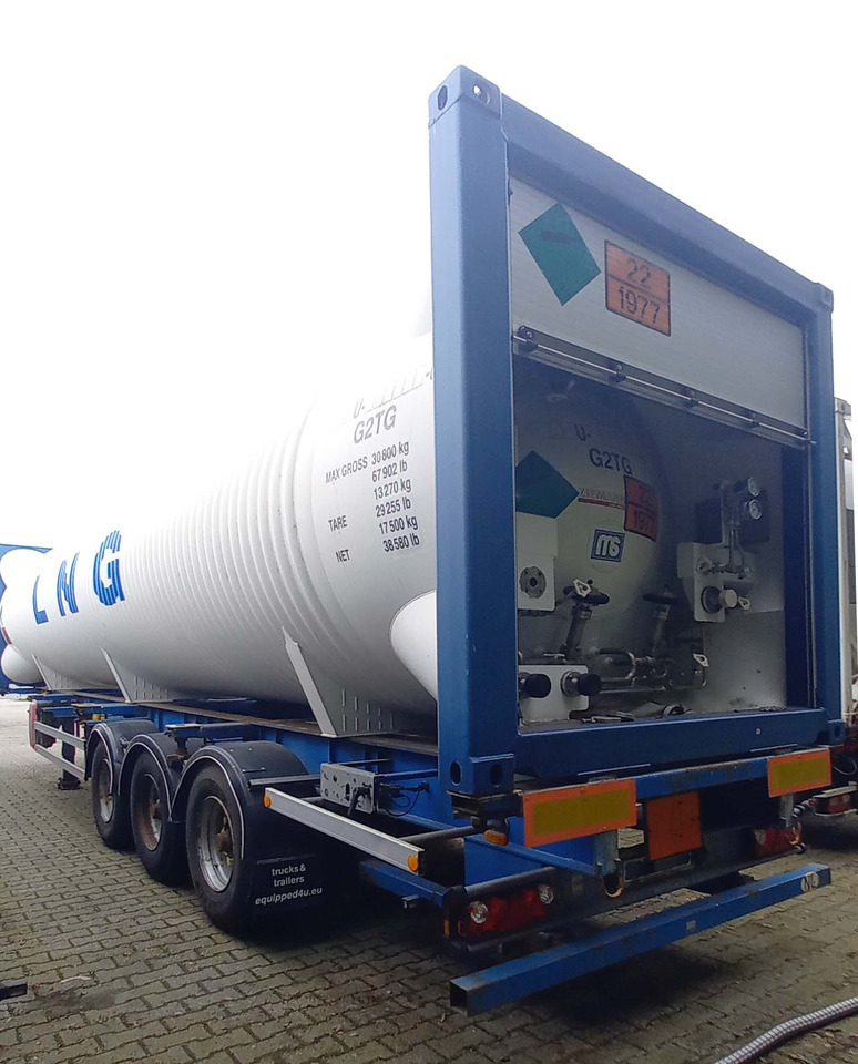Ziemann LNG Methan Gas Cryogenic tank container 40ft tank - Poluprikolica cisterna: slika 4 Ziemann LNG Methan Gas Cryogenic tank container 40ft tank - Poluprikolica cisterna: slika 4