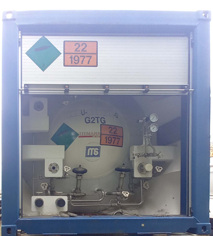 Ziemann LNG Methan Gas Cryogenic tank container 40ft tank - Poluprikolica cisterna: slika 5 Ziemann LNG Methan Gas Cryogenic tank container 40ft tank - Poluprikolica cisterna: slika 5