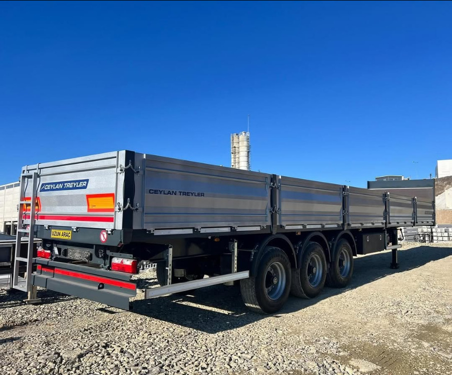 CEYLAN 3 AXLES FLATBED&PLATFORM WITH SIDE COVER - Plato poluprikolica: slika 2 CEYLAN 3 AXLES FLATBED&PLATFORM WITH SIDE COVER - Plato poluprikolica: slika 2