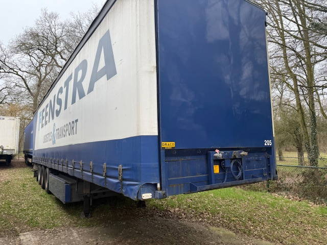 DRACO BPW assen Geen roest - Poluprikolica sa ceradom: slika 1 DRACO BPW assen Geen roest - Poluprikolica sa ceradom: slika 1