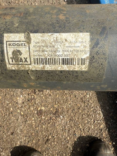 Kögel Kogel Schijfrem assen - Osovina i delovi za Kamion: slika 3 Kögel Kogel Schijfrem assen - Osovina i delovi za Kamion: slika 3