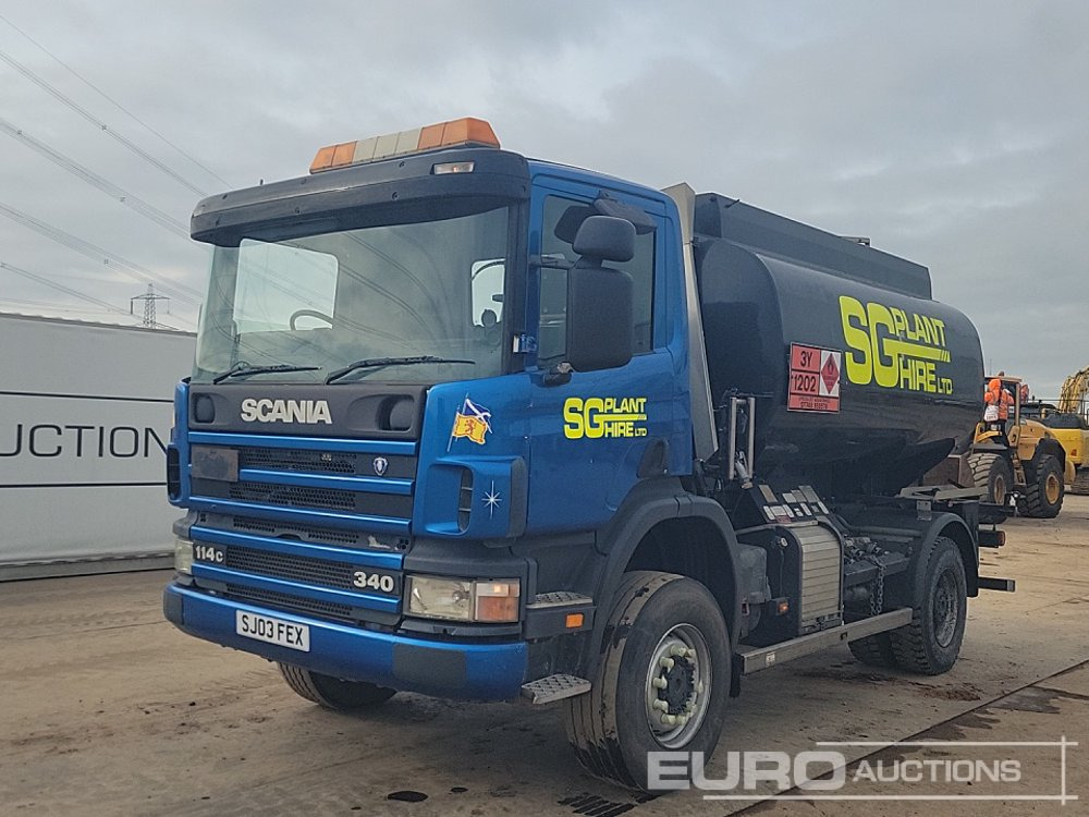 2003 Scania 114C-340 - Kamion cisterna: slika 1 2003 Scania 114C-340 - Kamion cisterna: slika 1