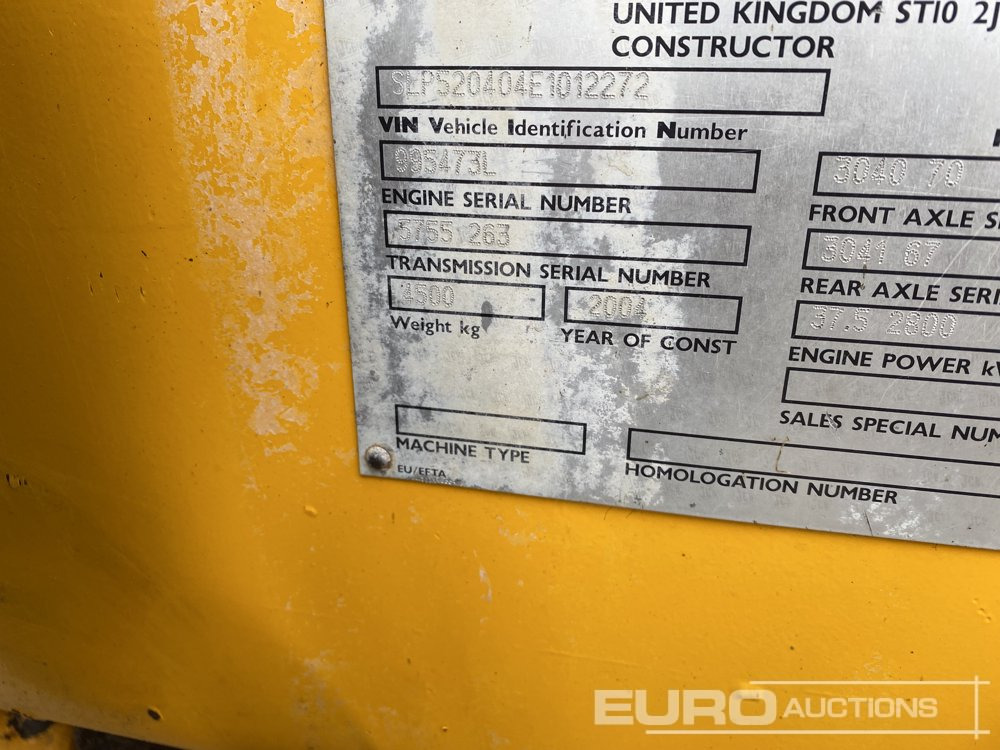 2004 JCB 520-40 - Teleskopski upravljač: slika 5 2004 JCB 520-40 - Teleskopski upravljač: slika 5