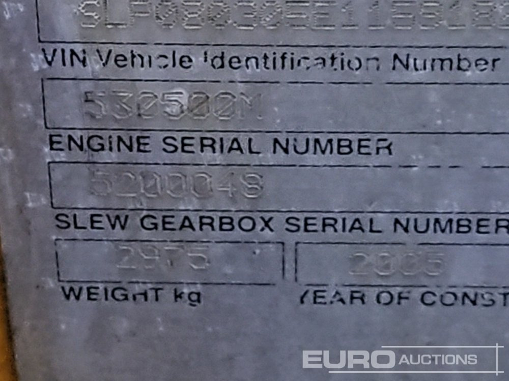 2005 JCB 8030 - Mini bager: slika 2 2005 JCB 8030 - Mini bager: slika 2