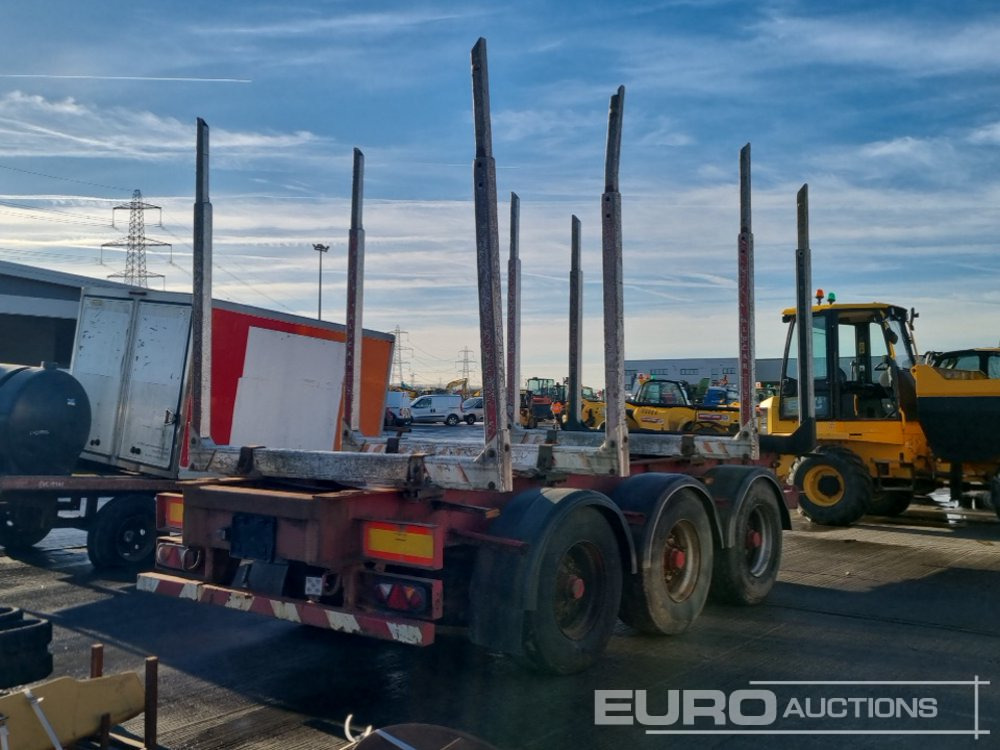 2006 SDC Trailer Tri Axle Drawbar Log Trailer, Air Brakes, Rear Lift Axle - Prikolica šticarka: slika 5 2006 SDC Trailer Tri Axle Drawbar Log Trailer, Air Brakes, Rear Lift Axle - Prikolica šticarka: slika 5