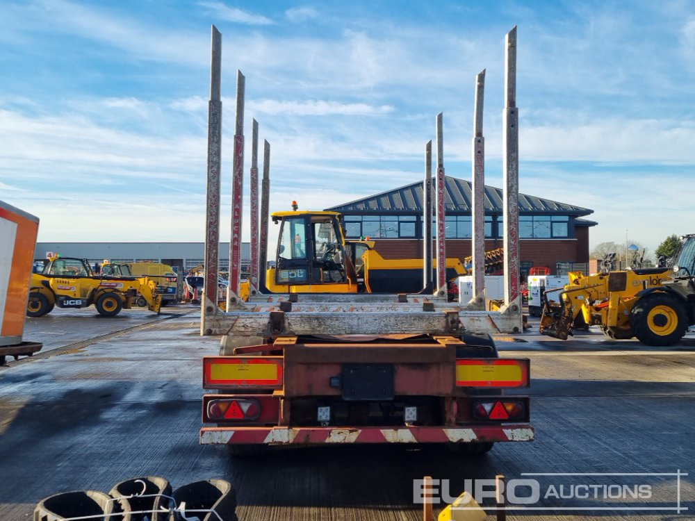 2006 SDC Trailer Tri Axle Drawbar Log Trailer, Air Brakes, Rear Lift Axle - Prikolica šticarka: slika 4 2006 SDC Trailer Tri Axle Drawbar Log Trailer, Air Brakes, Rear Lift Axle - Prikolica šticarka: slika 4