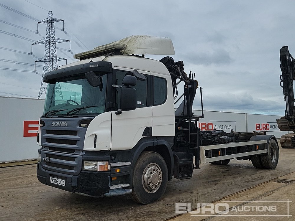 2006 Scania P230 - Kamion sa hidrauličnom kukom: slika 1 2006 Scania P230 - Kamion sa hidrauličnom kukom: slika 1