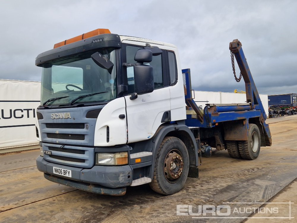 2006 Scania P230 - Kamion za utovaranje kontejnera: slika 1 2006 Scania P230 - Kamion za utovaranje kontejnera: slika 1