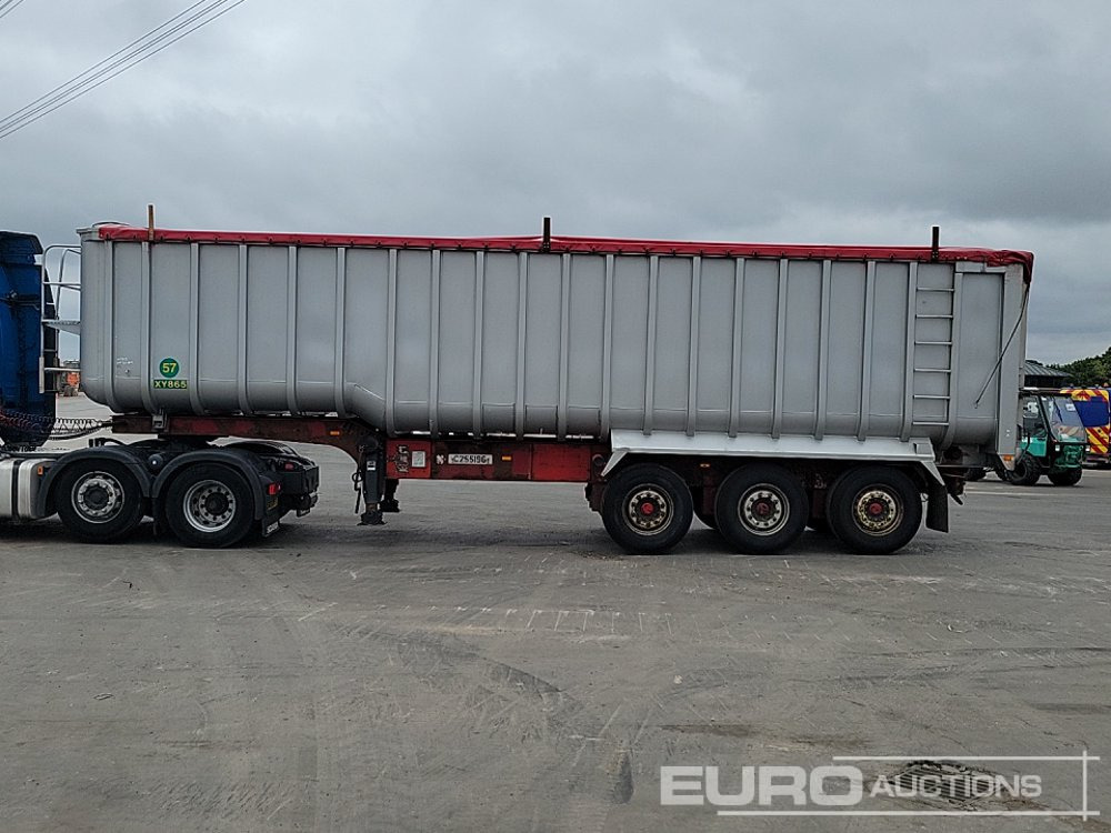 2007 Fruehauf Tri Axle Bulking Tipping Trailer, EasySheet - Poluprikolica istovarivača: slika 2 2007 Fruehauf Tri Axle Bulking Tipping Trailer, EasySheet - Poluprikolica istovarivača: slika 2