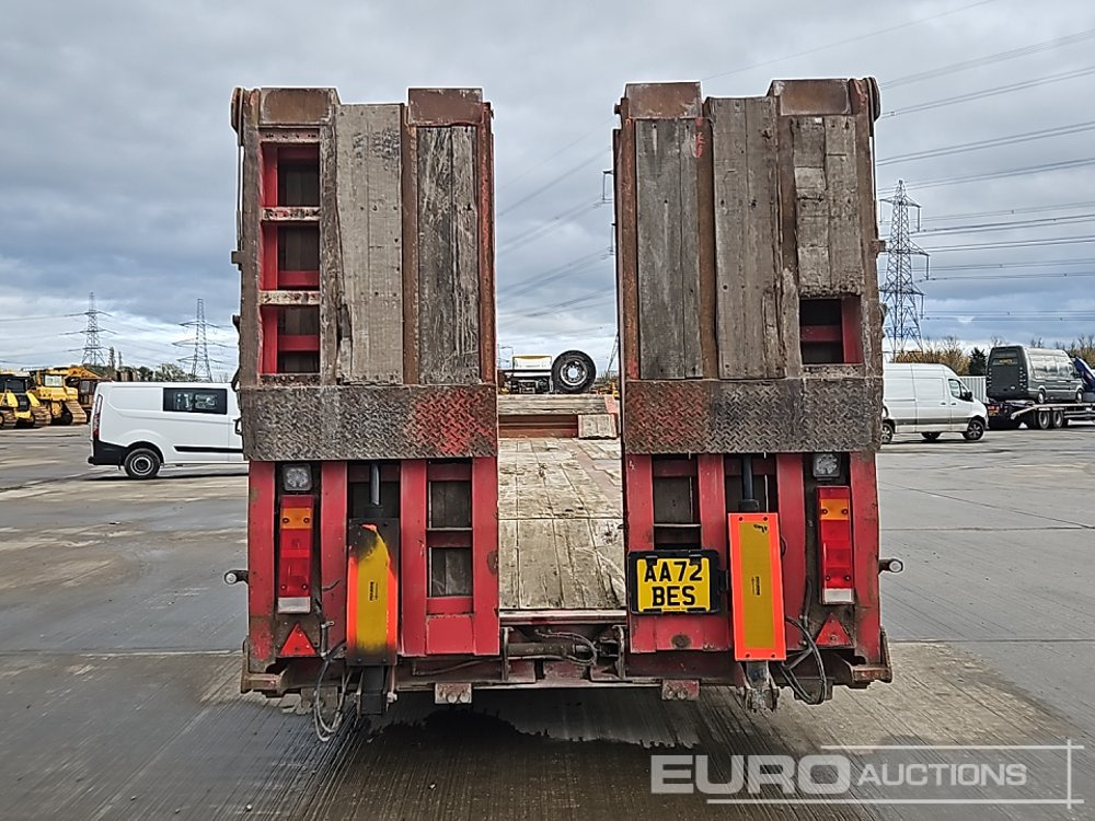 2009 Andover Tri Axle Step Frame Low Loader, Winch, Hydraulic Fliptoe Ramps - Niska poluprikolica za prevoz: slika 4 2009 Andover Tri Axle Step Frame Low Loader, Winch, Hydraulic Fliptoe Ramps - Niska poluprikolica za prevoz: slika 4