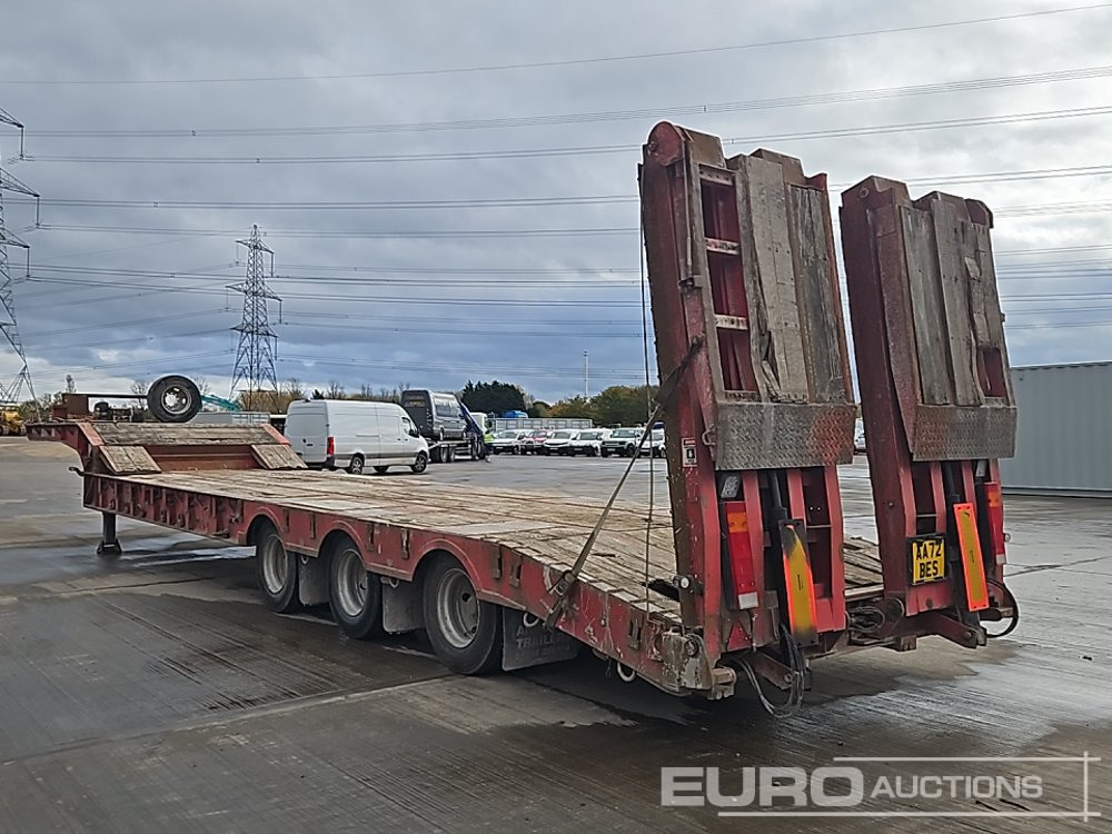 2009 Andover Tri Axle Step Frame Low Loader, Winch, Hydraulic Fliptoe Ramps - Niska poluprikolica za prevoz: slika 3 2009 Andover Tri Axle Step Frame Low Loader, Winch, Hydraulic Fliptoe Ramps - Niska poluprikolica za prevoz: slika 3