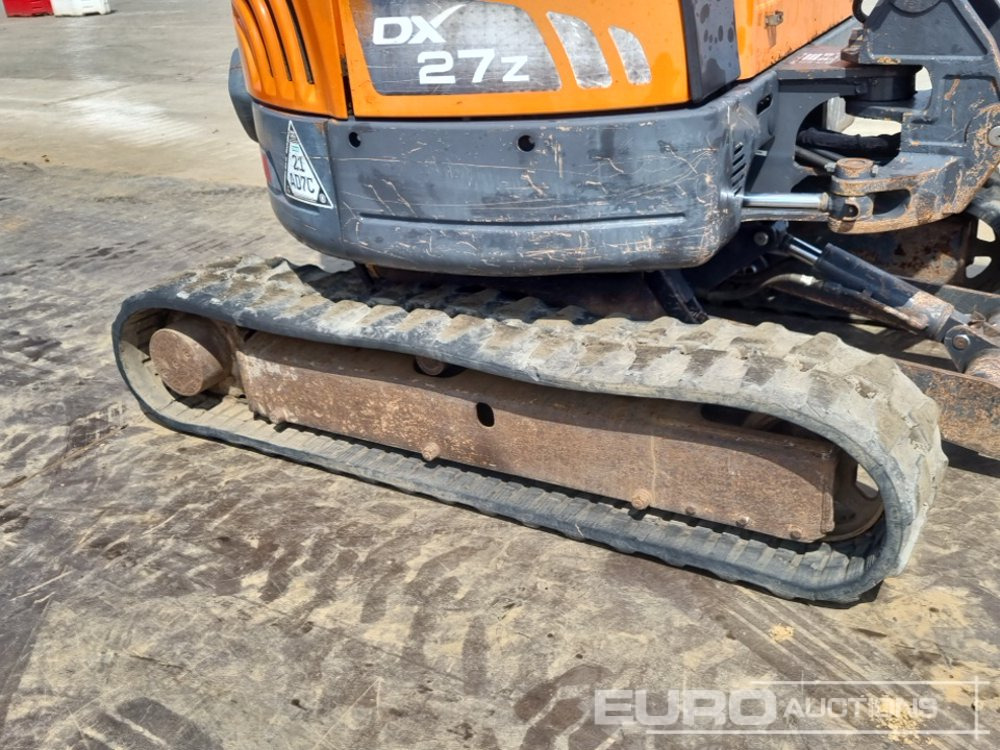 Mini bager 2011 Doosan DX27Z: slika 16