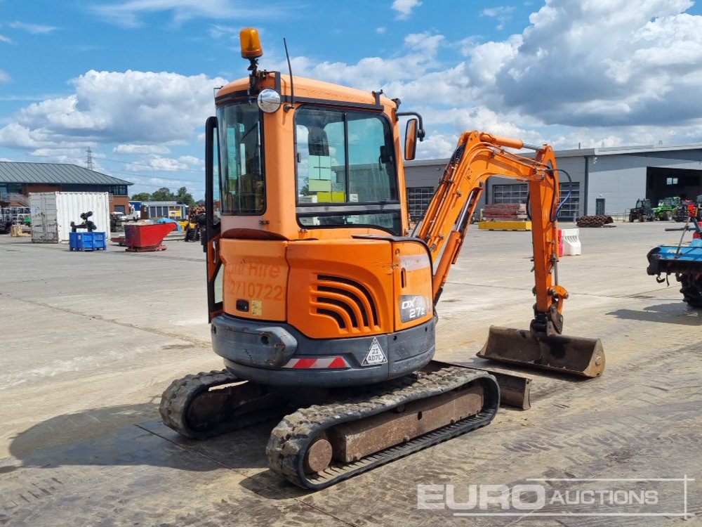 2011 Doosan DX27Z - Mini bager: slika 5 2011 Doosan DX27Z - Mini bager: slika 5