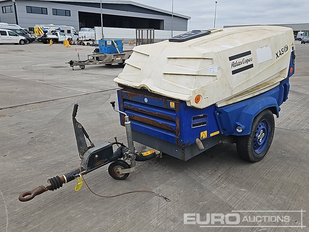 2013 Atlas Copco XAS67 130CFM - Kompresor za vazduh: slika 1 2013 Atlas Copco XAS67 130CFM - Kompresor za vazduh: slika 1
