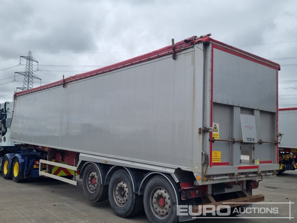 2013 Fruehauf Tri Axle Bulk Tipping Trailer, Lift Axle, Easy Sheet - Poluprikolica istovarivača: slika 3 2013 Fruehauf Tri Axle Bulk Tipping Trailer, Lift Axle, Easy Sheet - Poluprikolica istovarivača: slika 3