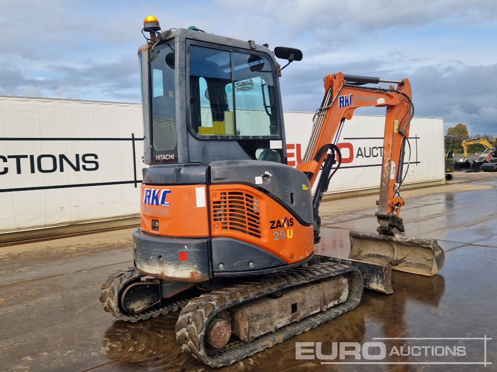 2013 Hitachi ZX29U-3 CLR - Mini bager: slika 5 2013 Hitachi ZX29U-3 CLR - Mini bager: slika 5