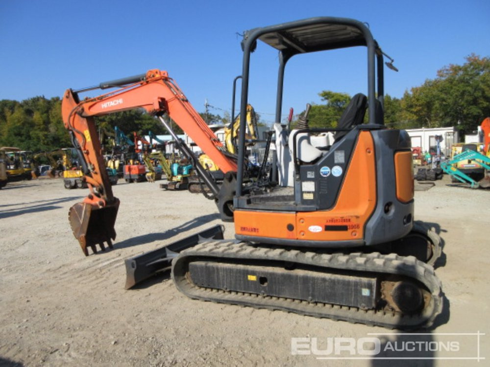 2013 Hitachi ZX40U-5A Rubber Tracks, Blade, Offset, Piped - Mini bager: slika 5 2013 Hitachi ZX40U-5A Rubber Tracks, Blade, Offset, Piped - Mini bager: slika 5