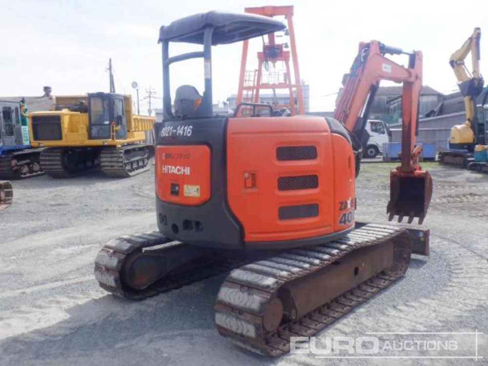2013 Hitachi ZX40U-5A - Mini bager: slika 5 2013 Hitachi ZX40U-5A - Mini bager: slika 5