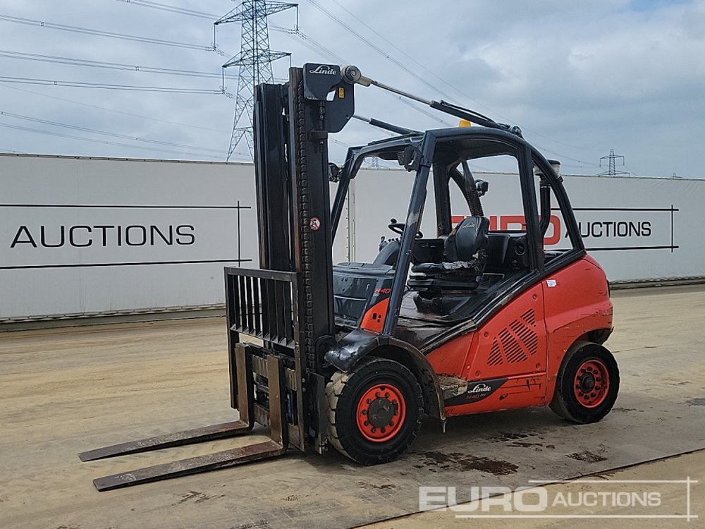 2013 Linde H40D-2 - Viljuškar: slika 1 2013 Linde H40D-2 - Viljuškar: slika 1