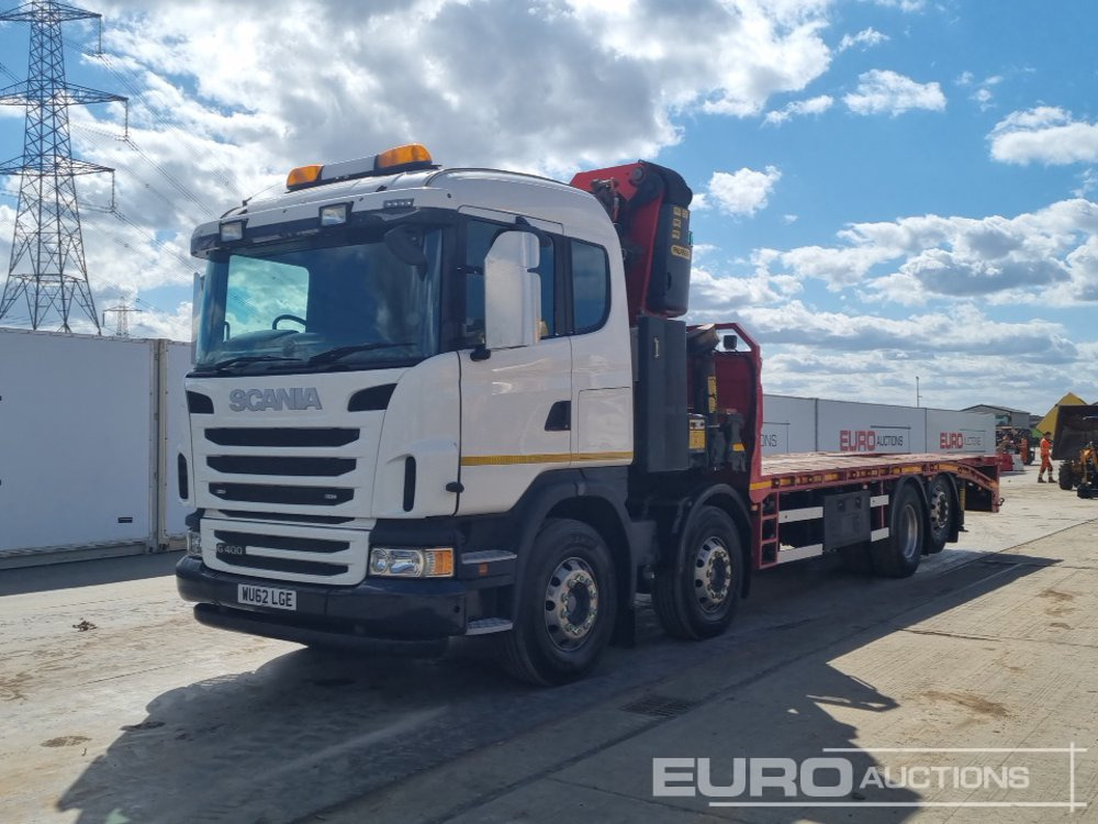 2013 Scania G400 - Kamion sa tovarnim sandukom: slika 1 2013 Scania G400 - Kamion sa tovarnim sandukom: slika 1