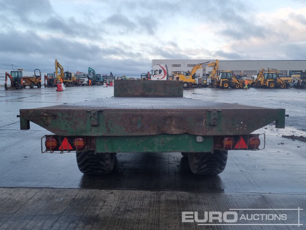 2014 Bailey Trailers 14 Ton Twin Axle Draw Bar Flatbed Trailer, Air Brakes - Prikolica za poljoprivredu: slika 4 2014 Bailey Trailers 14 Ton Twin Axle Draw Bar Flatbed Trailer, Air Brakes - Prikolica za poljoprivredu: slika 4