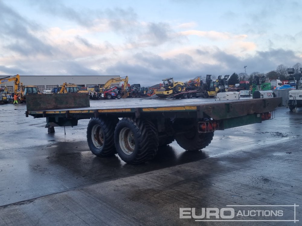2014 Bailey Trailers 14 Ton Twin Axle Draw Bar Flatbed Trailer, Air Brakes - Prikolica za poljoprivredu: slika 3 2014 Bailey Trailers 14 Ton Twin Axle Draw Bar Flatbed Trailer, Air Brakes - Prikolica za poljoprivredu: slika 3