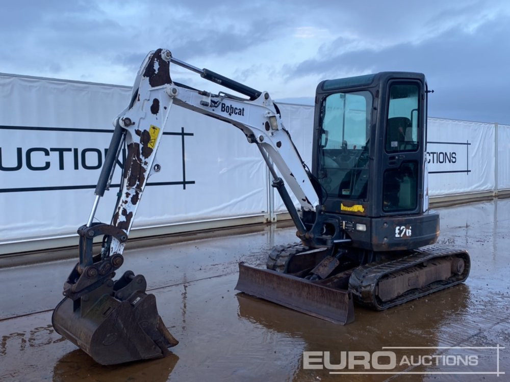 2014 Bobcat E26 EM - Mini bager: slika 1 2014 Bobcat E26 EM - Mini bager: slika 1